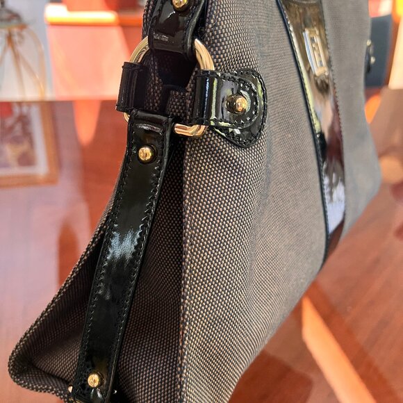 Fendi Black and Gray Shoulder Bag - Picture 5 of 15